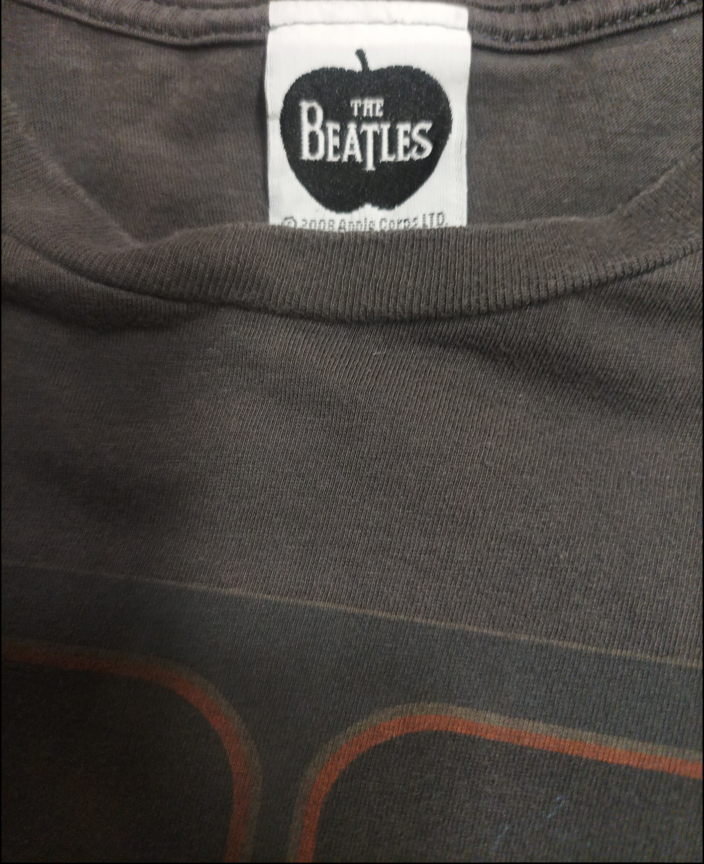 T-Shirt grigia Beatles 2008